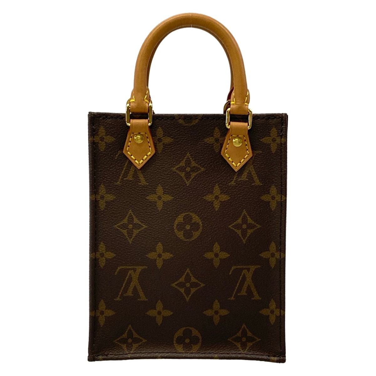 Louis Vuitton Tote Bag Monogram Petite Sac Plat — view 3