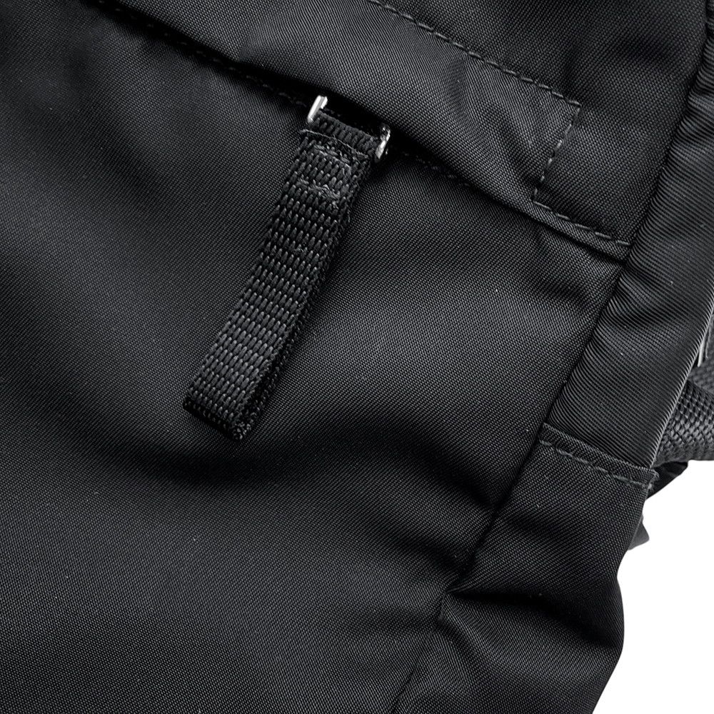 Prada Shoulder Bag Triangle Logo Nylon Black — view 6