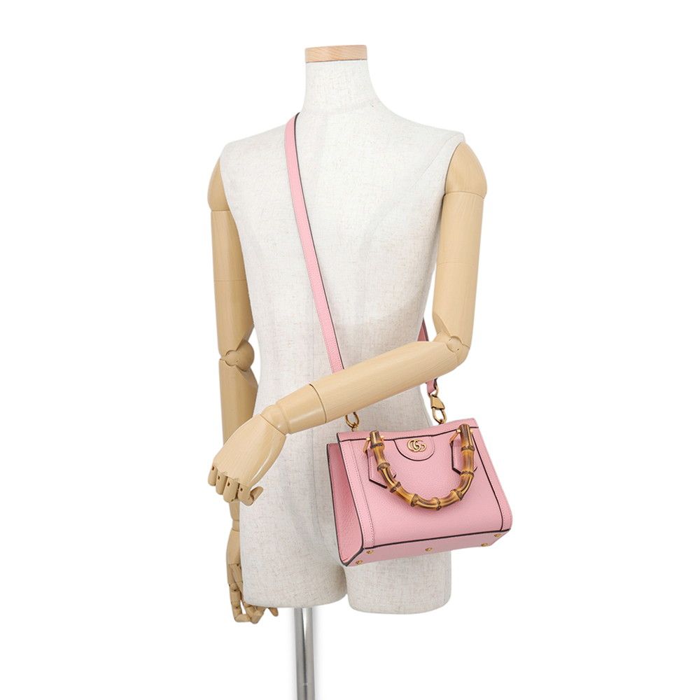 Gucci Handbag Diana Mini Tote Bamboo Leather 2-Way — view 5