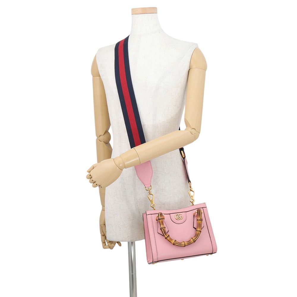 Gucci Handbag Diana Mini Tote Bamboo Leather 2-Way — view 6