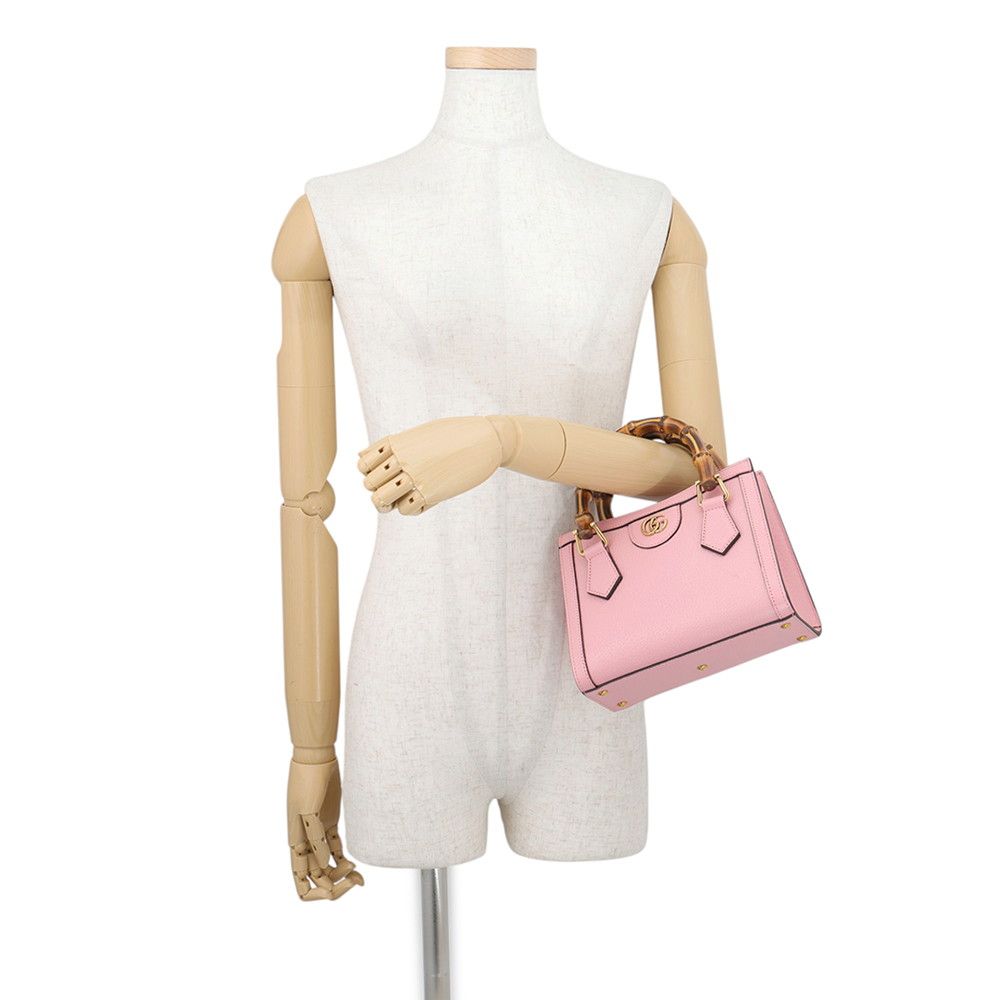 Gucci Handbag Diana Mini Tote Bamboo Leather 2-Way — view 4