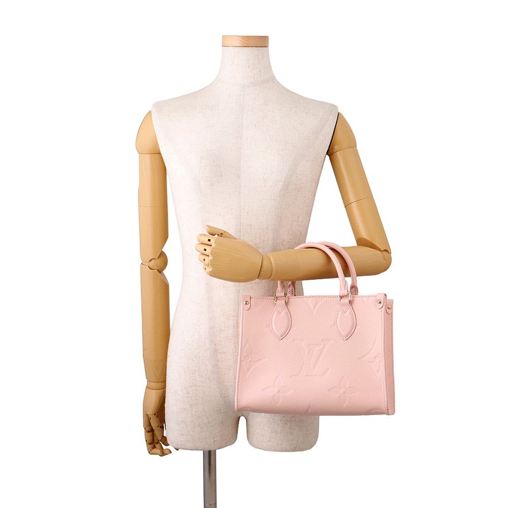 Louis Vuitton Monogram Empreinte On The Go PM Tote 2-Way Shoulder Bag — view 4