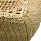 Prada Handbag Logo Clochette Tote Small Raffia — view 6
