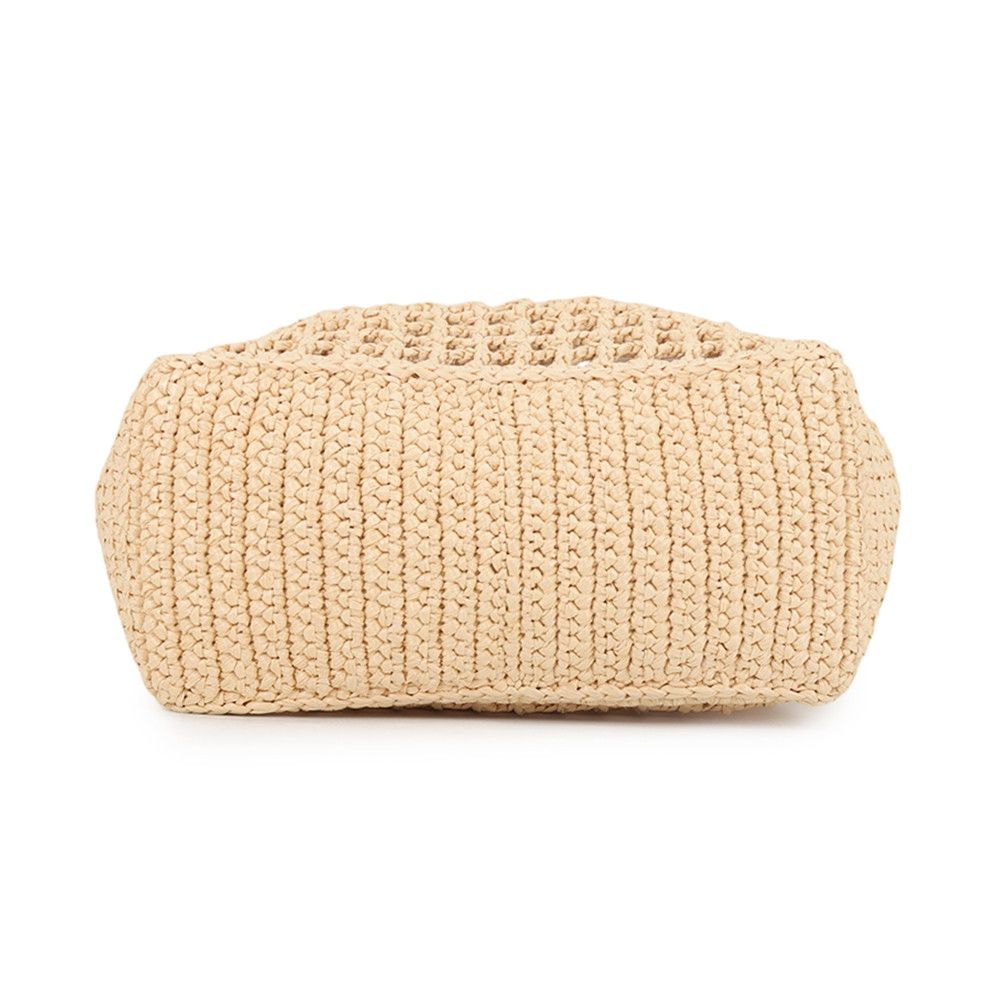 Prada Handbag Logo Clochette Tote Small Raffia — view 3