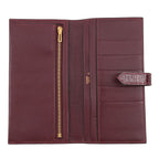 Hermes Wallet Bearn Classic Bordeaux Gold Porosas — view 4