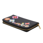 Louis Vuitton Epi Flower Zippy Wallet Black — view 2