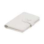 Louis Vuitton Bifold Wallet Calfskin LV Vertical Compact White — view 2