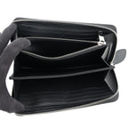 Louis Vuitton Wallet Monogram Mahina Zippy Black — view 4