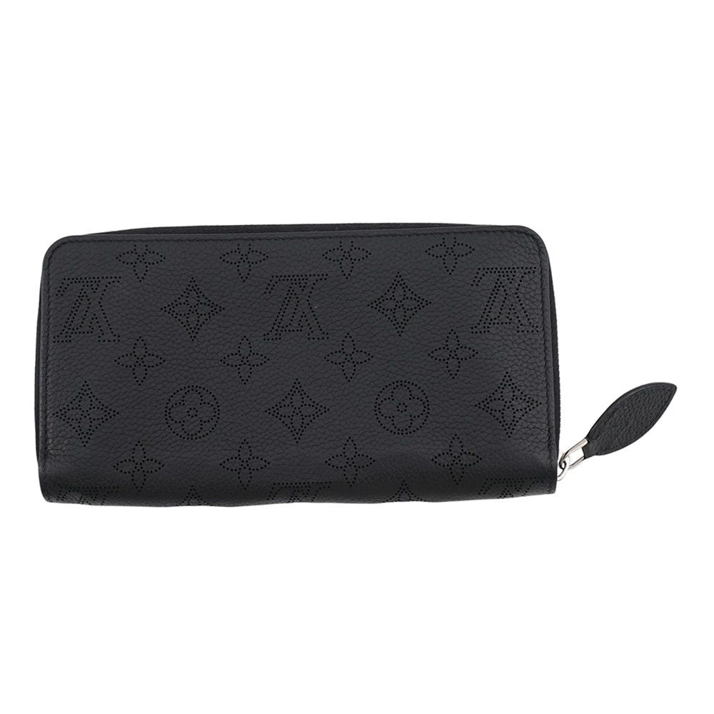 Louis Vuitton Wallet Monogram Mahina Zippy Black — view 3
