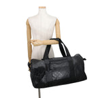 Louis Vuitton Boston Bag Monogram Storm LV Ski Keepall 55 Black 2-Way — view 4