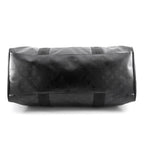 Louis Vuitton Boston Bag Monogram Storm LV Ski Keepall 55 Black 2-Way — view 3