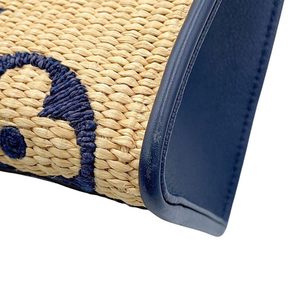 Louis Vuitton Tote Bag Monogram Raffia On The Go MM 2-Way — view 7