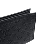 Louis Vuitton Shoulder Bag Monogram Shadow Gaston Wearable Wallet Black — view 6