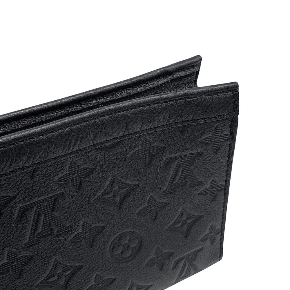 Louis Vuitton Shoulder Bag Monogram Shadow Gaston Wearable Wallet Black — view 6