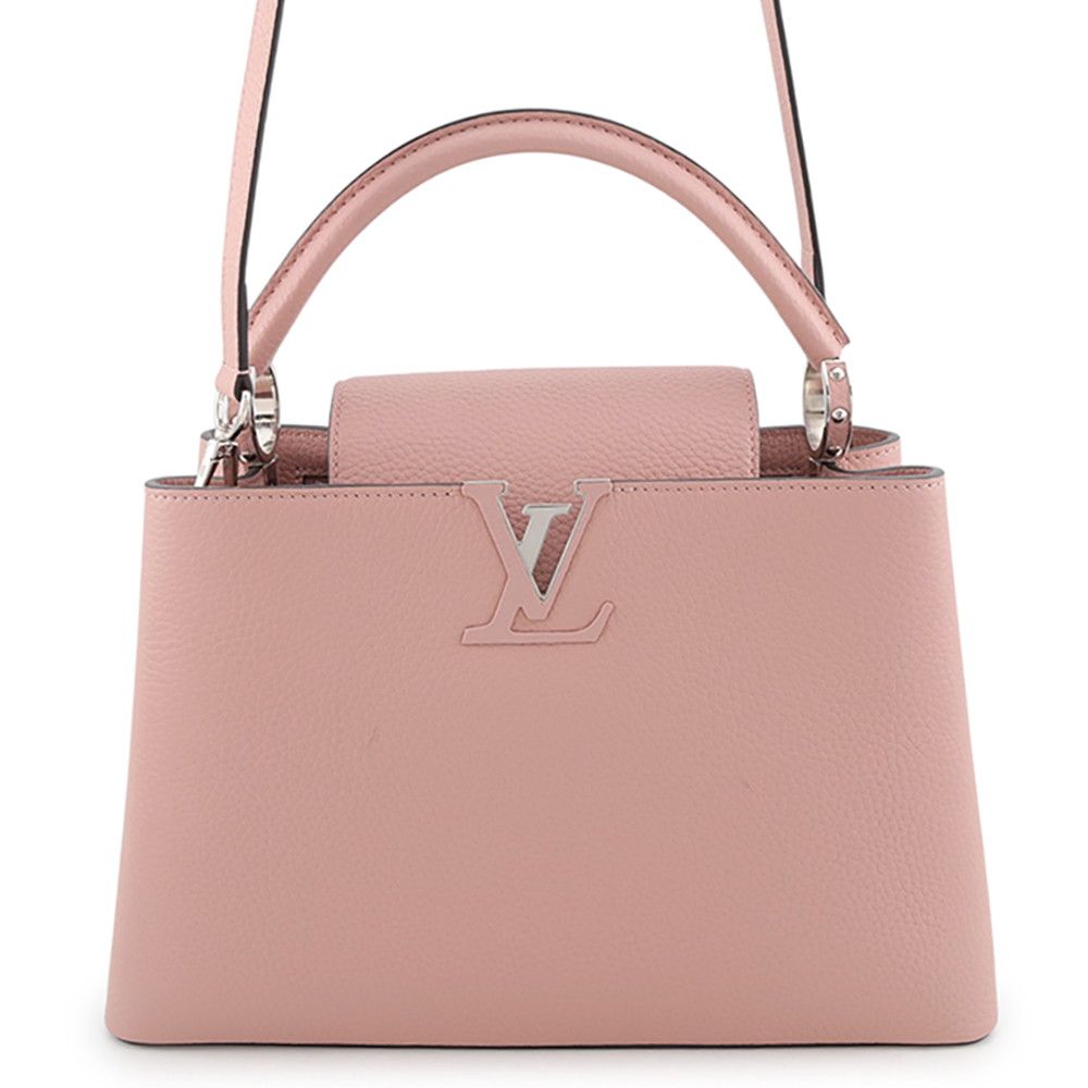 Louis Vuitton Handbag Taurillon Leather Capucines MM 2-Way