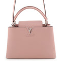 Louis Vuitton Handbag Taurillon Leather Capucines MM 2-Way