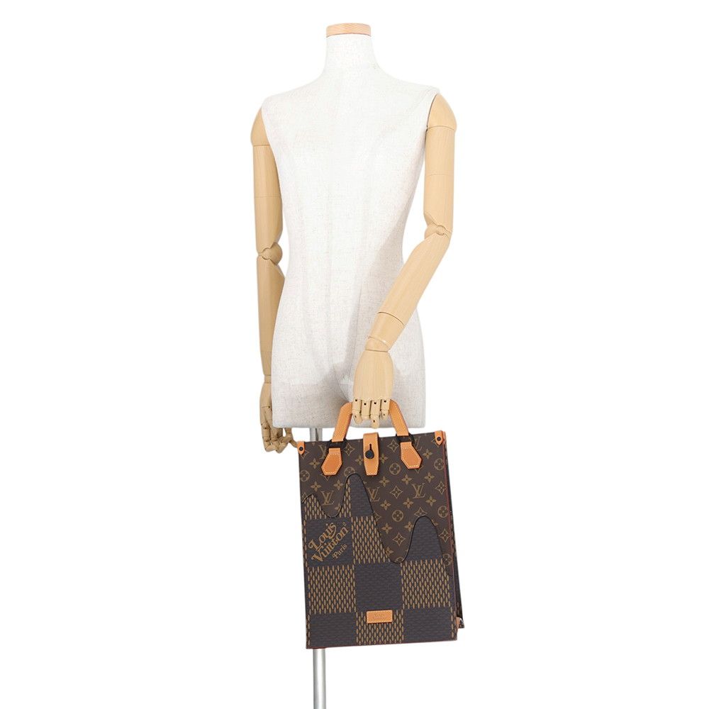 Louis Vuitton Handbag Damier Ebene Giant Monogram Mini Tote 2-Way NIGO — view 5
