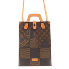 Louis Vuitton Handbag Damier Ebene Giant Monogram Mini Tote 2-Way NIGO