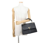 Louis Vuitton Handbag Monogram Shadow Very One Handle Bag 2-Way Black — view 5