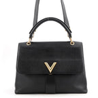 Louis Vuitton Handbag Monogram Shadow Very One Handle Bag 2-Way Black