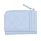 Chanel Coin Purse Quilted CC Logo Caviar Leather Fragment Case — view 3