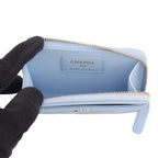 Chanel Coin Purse Quilted CC Logo Caviar Leather Fragment Case — view 4