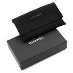 Chanel Coin Purse Quilted CC Logo Caviar Leather Rhinestone — view 8