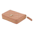 Chanel Coin Purse Quilted CC Logo Caviar Leather Rhinestone — view 2