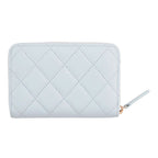 Chanel Coin Purse CC Logo Quilted Zip Rhinestone Caviar Leather — view 3