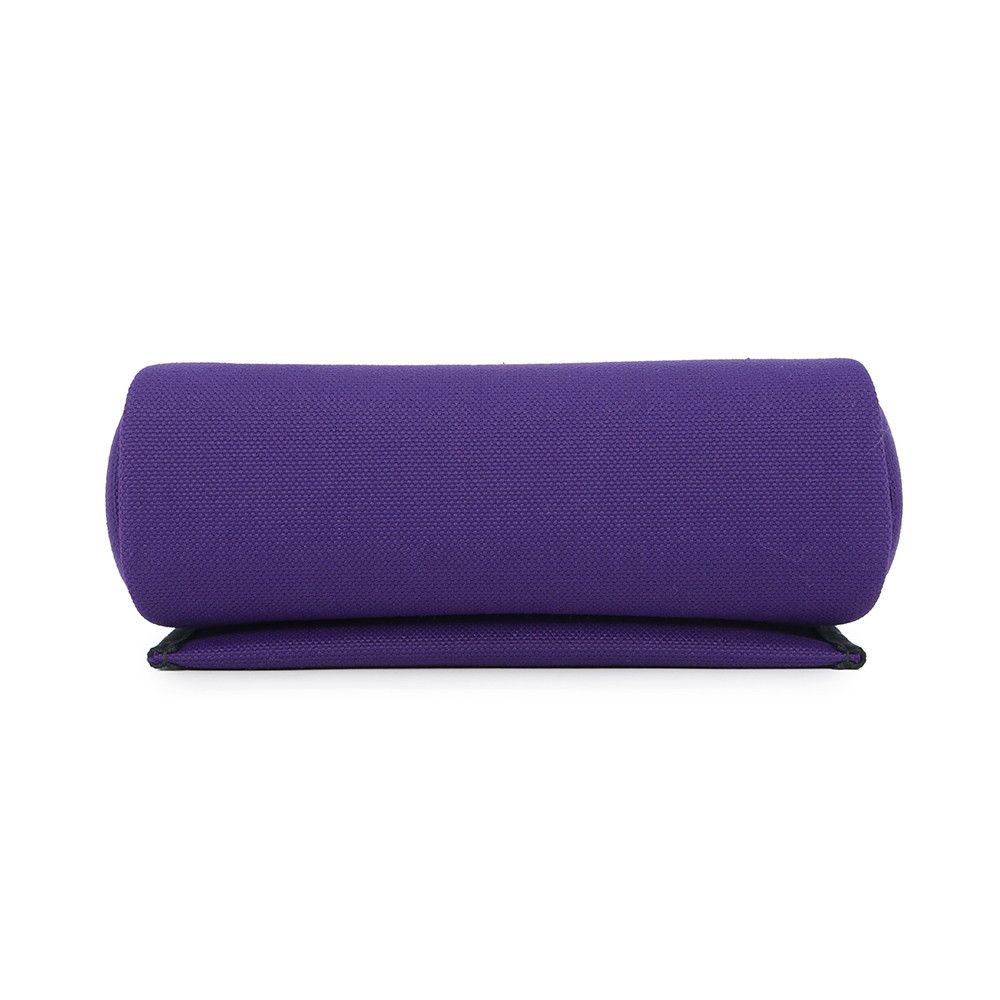 Hermes Shoulder Bag Herbag Zip Mini Purple Black Silver Toile Hunter — view 3