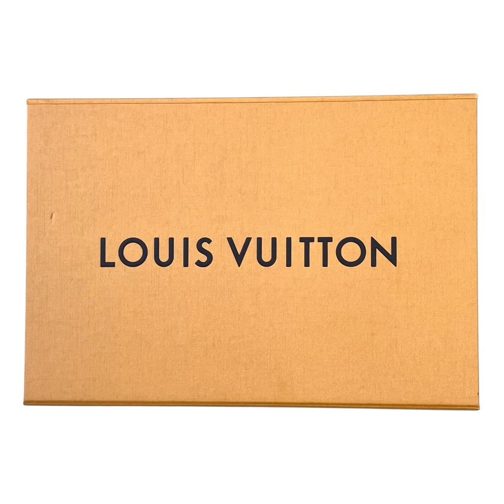 Louis Vuitton Scarf Monogram Gradient Cashmere Wool Fringe Black Gray — view 5