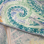 Hermes Scarf Carre 90 White Multi les Folies du Faubourg — view 2
