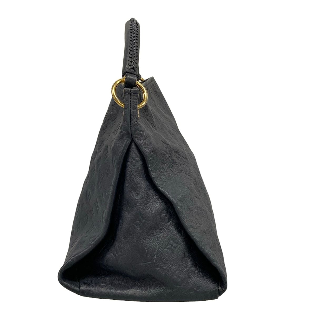 Louis Vuitton Handbag Monogram Empreinte Artsy MM Black Leather — view 4