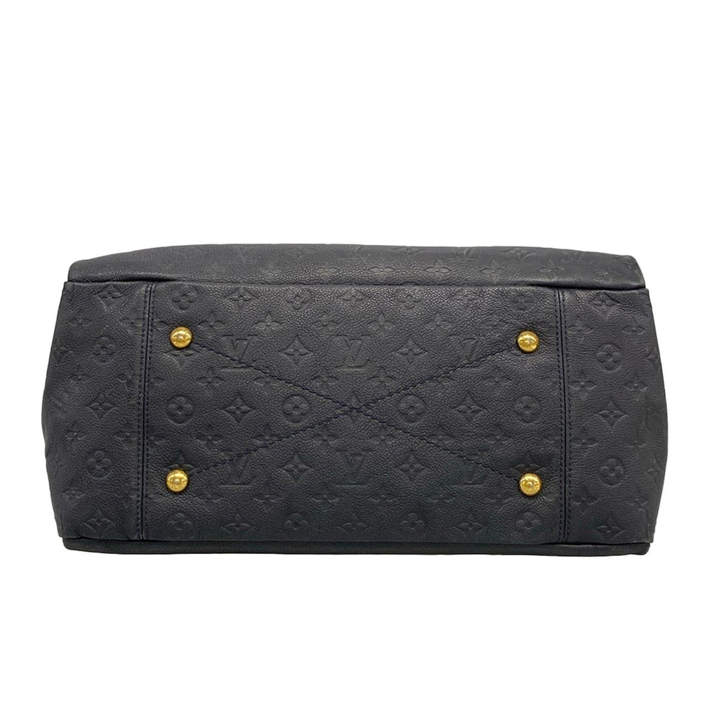 Louis Vuitton Handbag Monogram Empreinte Artsy MM Black Leather — view 5