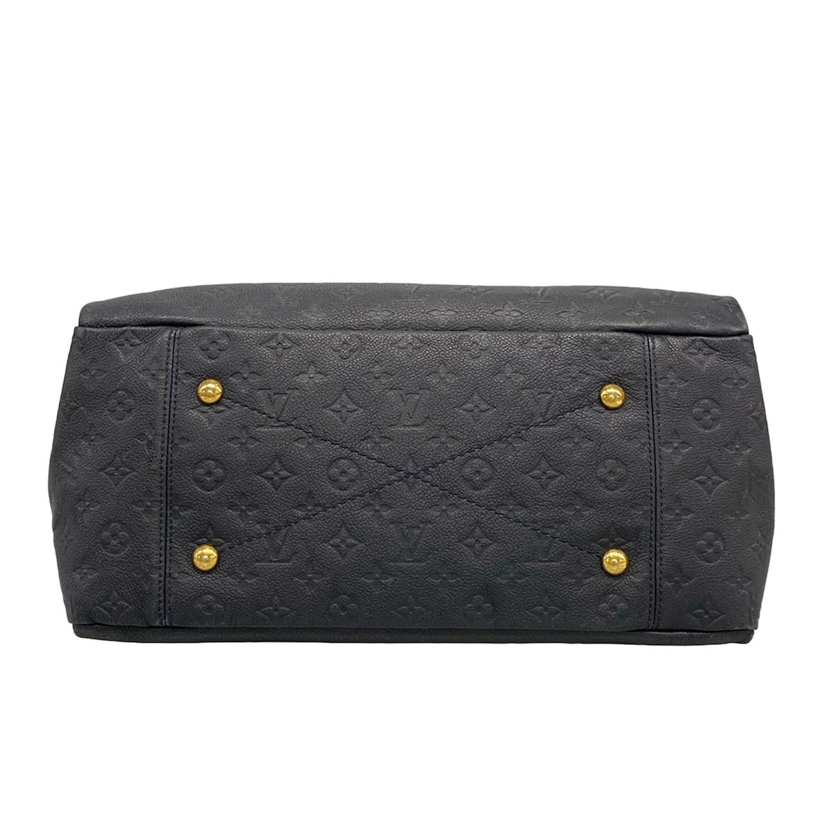 Louis Vuitton Handbag Monogram Empreinte Artsy MM Black Leather — view 5
