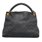 Louis Vuitton Handbag Monogram Empreinte Artsy MM Black Leather — view 3