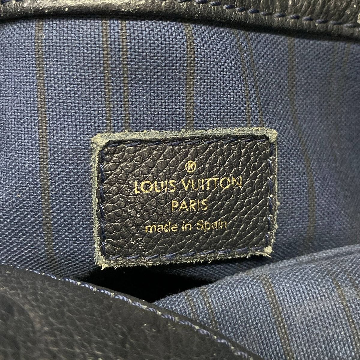 Louis Vuitton Handbag Monogram Empreinte Artsy MM Black Leather — view 8