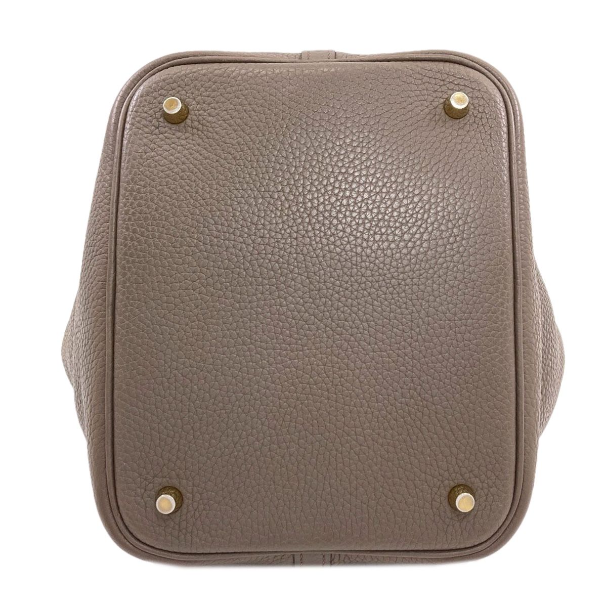 Hermes Picotin Lock MM Gold Handbag Taurillon — view 4