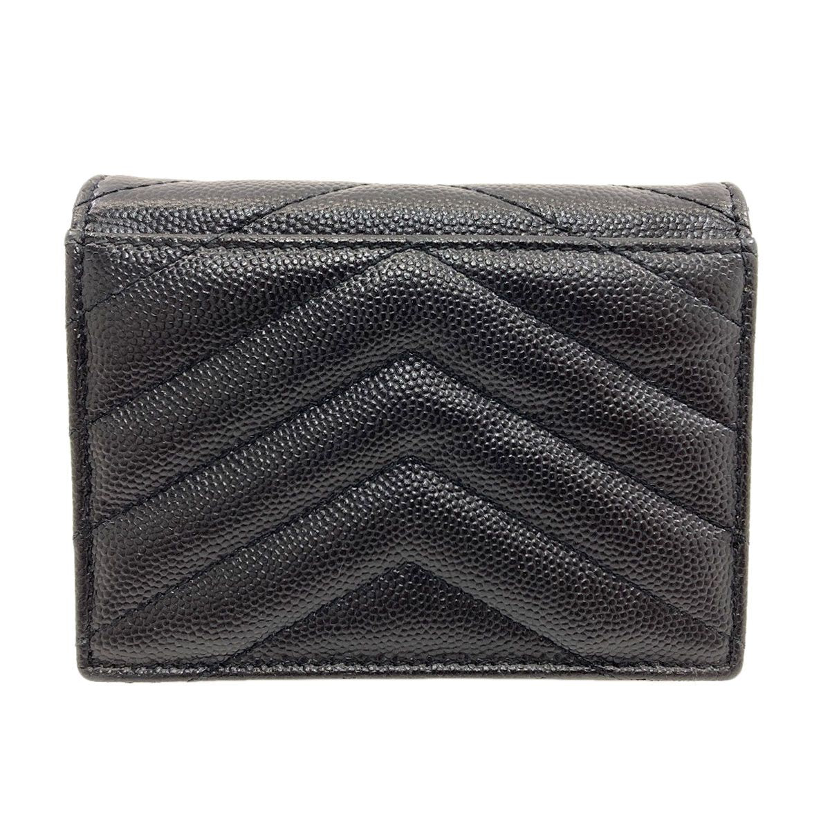 Saint Laurent Cassandra Bifold Wallet Leather — view 2