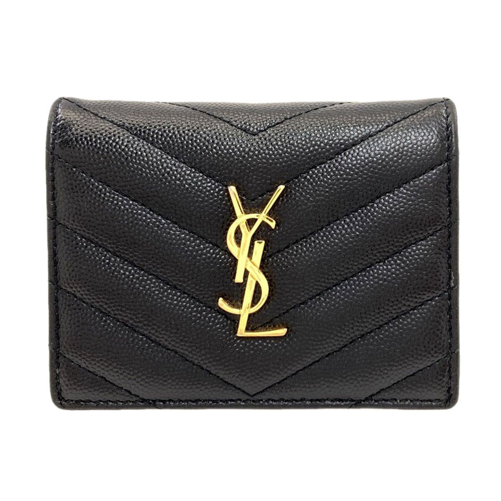Saint Laurent Cassandra Bifold Wallet Leather