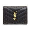 Saint Laurent Cassandra Bifold Wallet Leather
