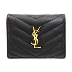 Saint Laurent Cassandra Bifold Wallet Leather