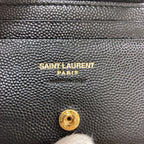 Saint Laurent Cassandra Bifold Wallet Leather — view 7