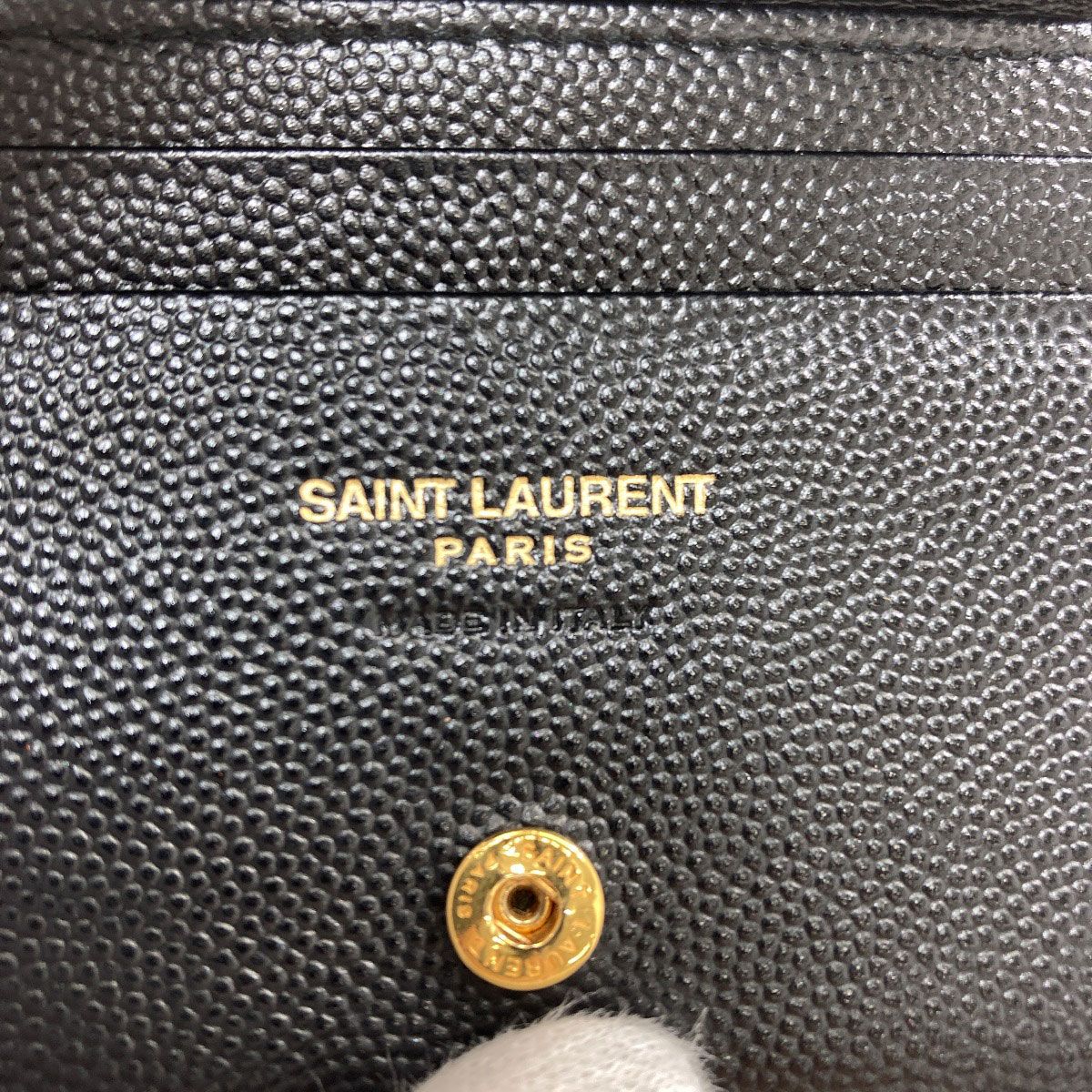 Saint Laurent Cassandra Bifold Wallet Leather — view 7