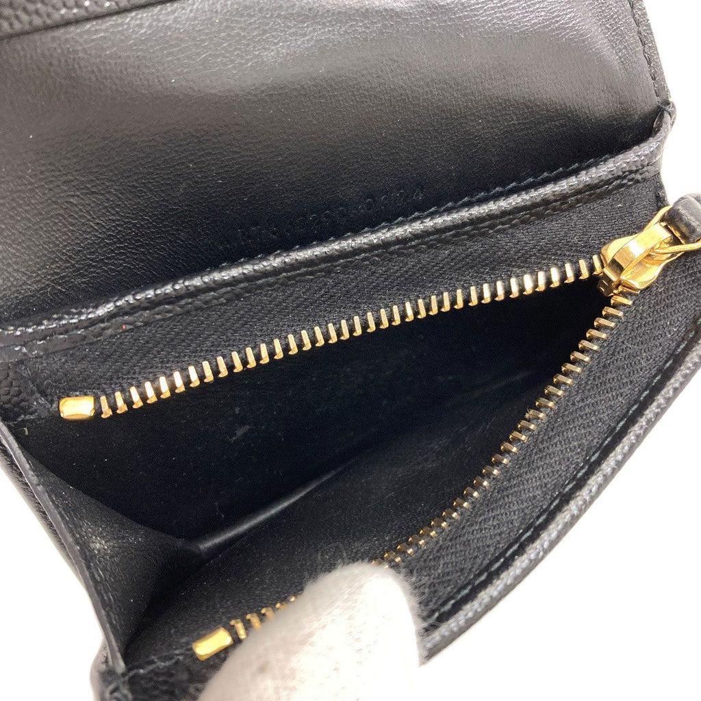 Saint Laurent Cassandra Bifold Wallet Leather — view 5