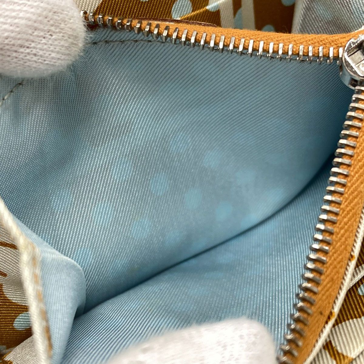 Hermes Azap Silk'in Compact Silver Bifold Wallet Epsom — view 5