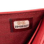 Chanel 19 Small Flap Wallet Bifold with Coin Purse Lambskin — view 7