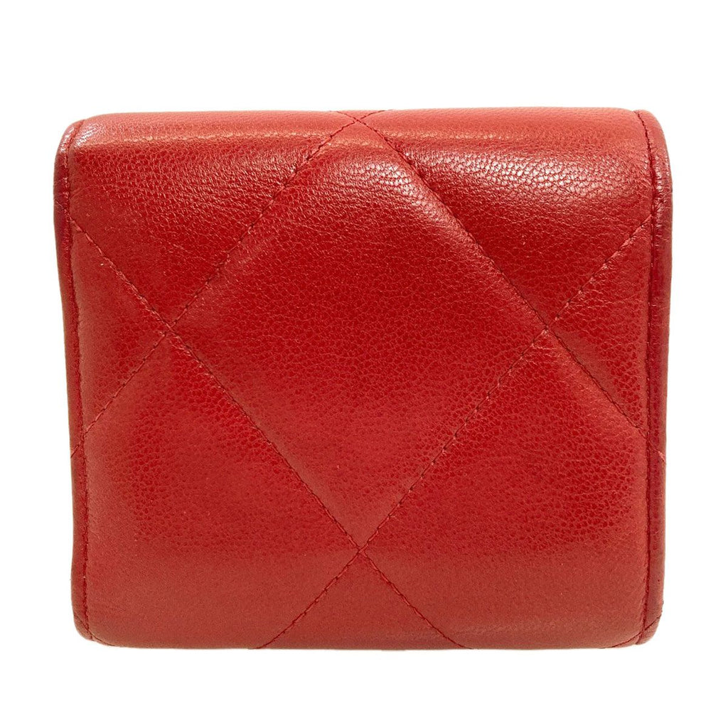 Chanel 19 Small Flap Wallet Bifold with Coin Purse Lambskin — view 2