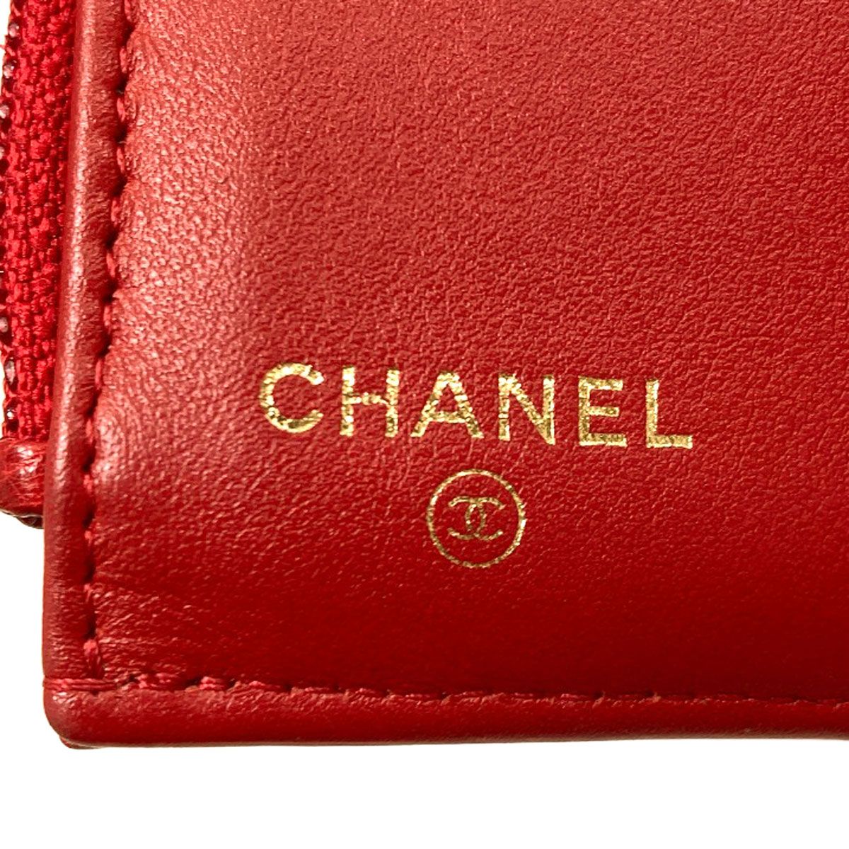 Chanel 19 Small Flap Wallet Bifold with Coin Purse Lambskin — view 6