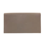 Hermes Citizen Twill Long Etain Silver Wallet Evercolor